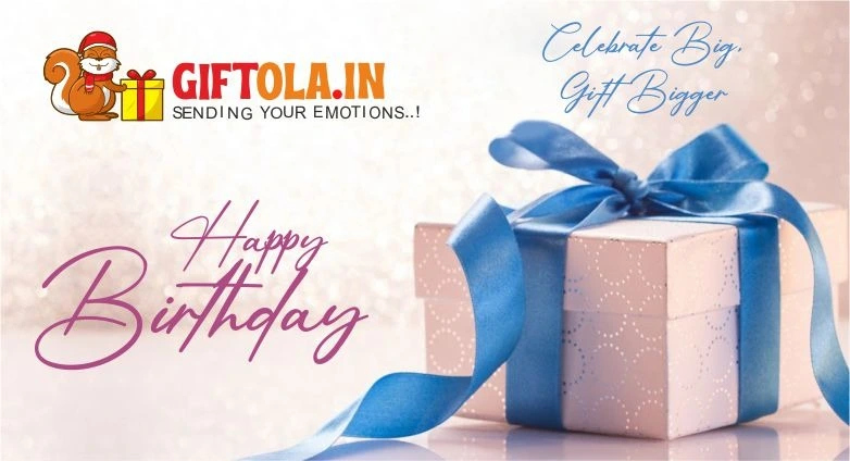 Happy Birthday - Celebrate Big, Gift Bigger