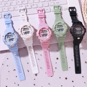 Analog-digital wristwatches