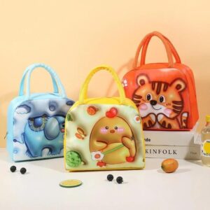Cute Animal-Themed Kids Lunch Bags
