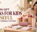 Return gift ideas for kids featuring 15 useful and budget-friendly gift options for birthdays and special occasions by Giftola.in.